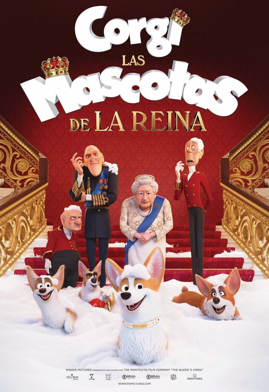 Cartel de Corgi, un perro real - Corgi, las mascotas de la reina