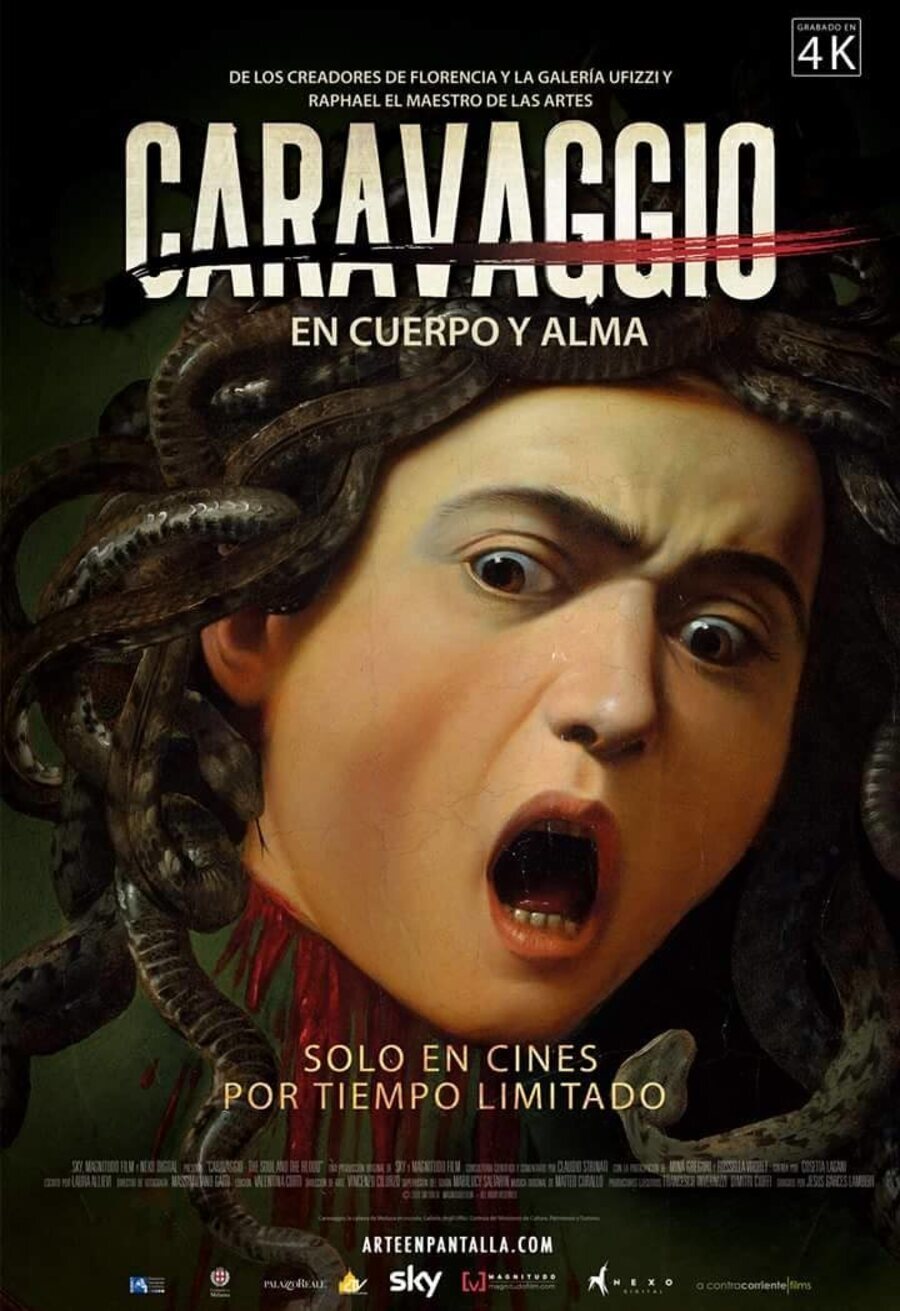 Cartel de Caravaggio: El alma y la sangre - 