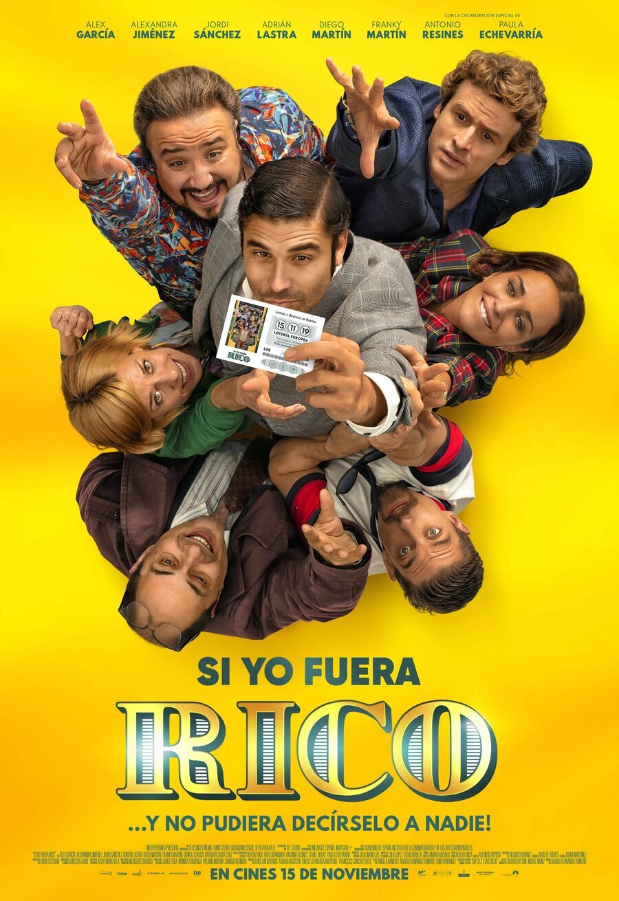 Cartel de Si yo fuera rico - Cartel promocional