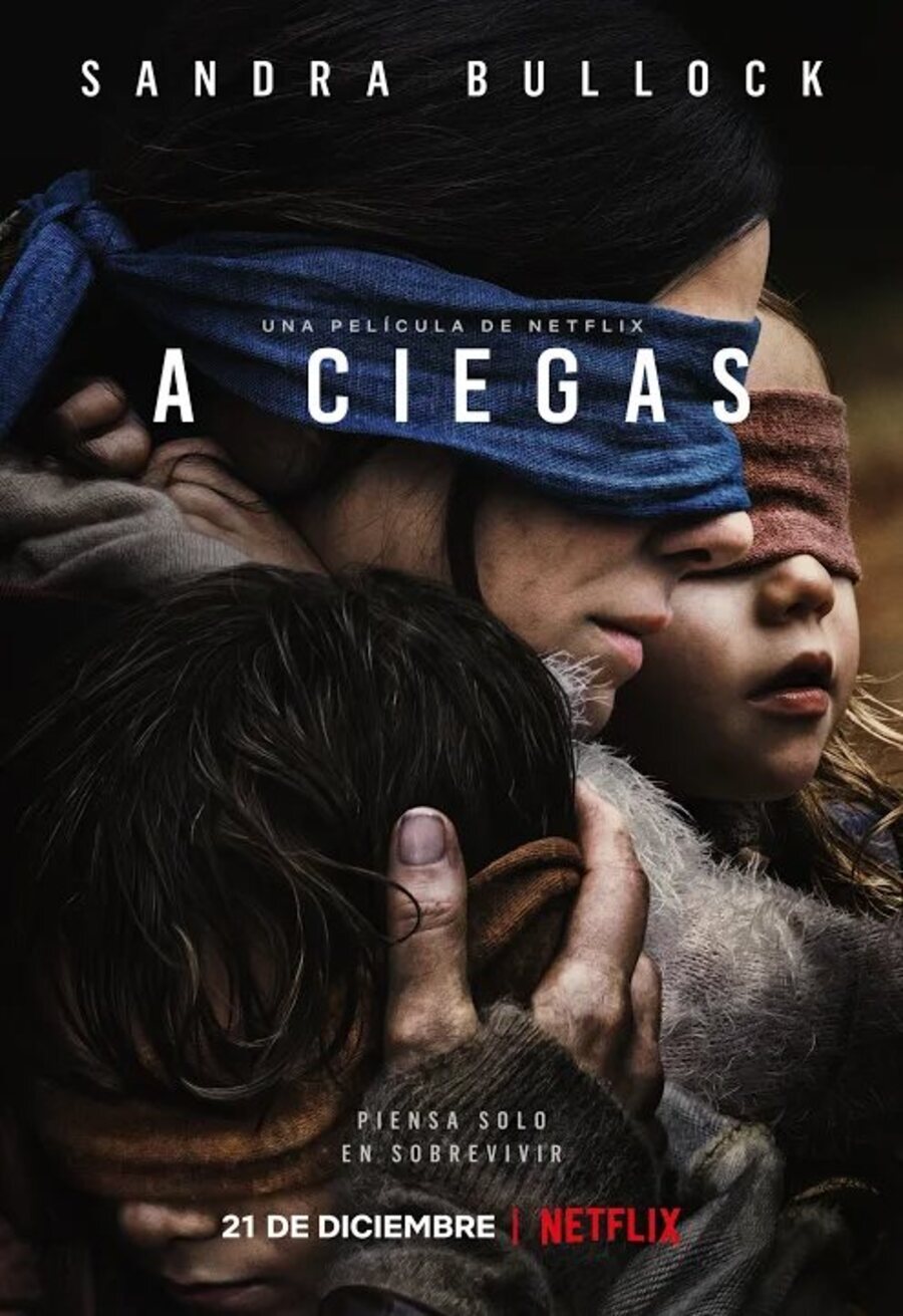 Cartel de Bird Box: A ciegas - 'A ciegas'
