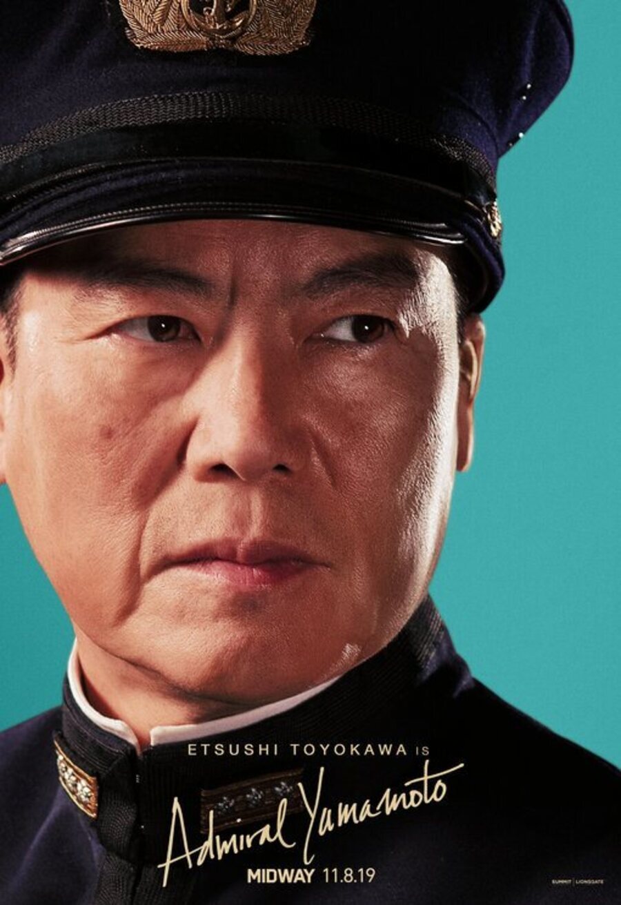 Cartel de Midway: Batalla en el Pacífico - Admiral Yamamoto