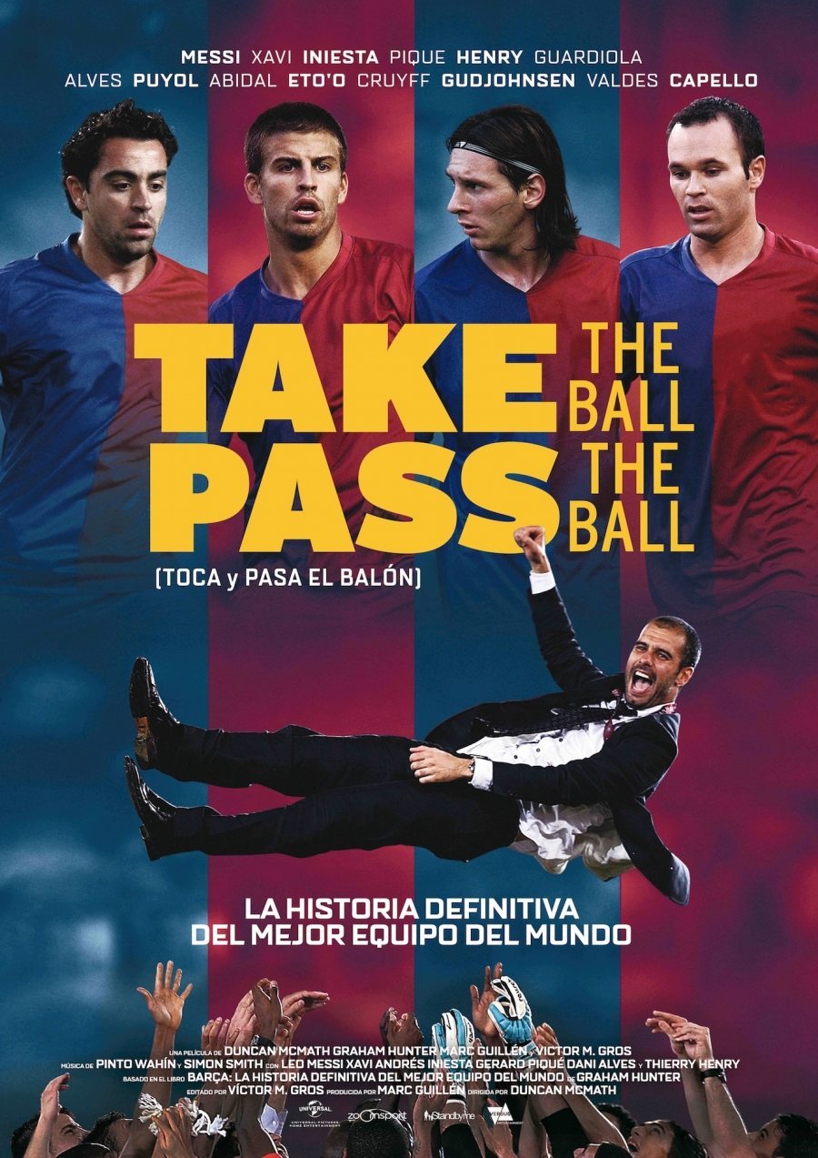 Cartel de Take the ball, pass the ball - Póster 'Toca y pasa el balón'