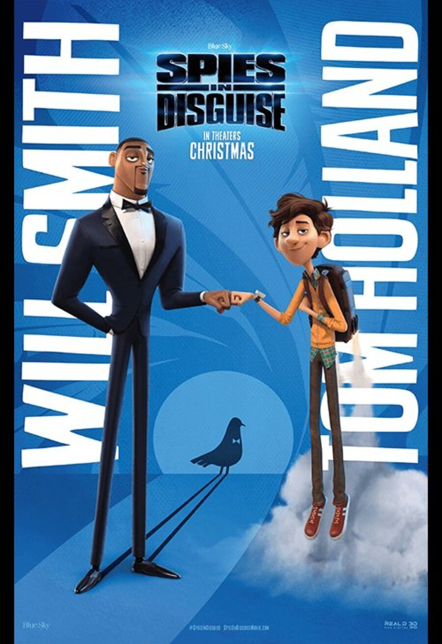 Cartel de Espías a escondidas - Will Smith & Tom Holland