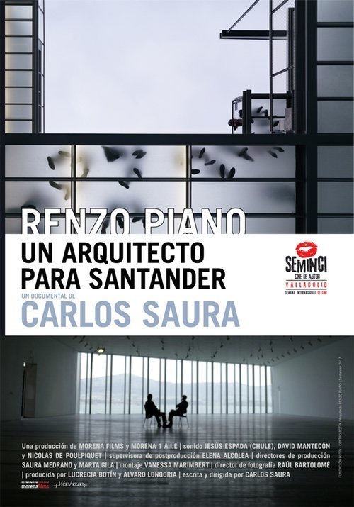 Cartel de Renzo Piano, un arquitecto para Santander - Oficial España