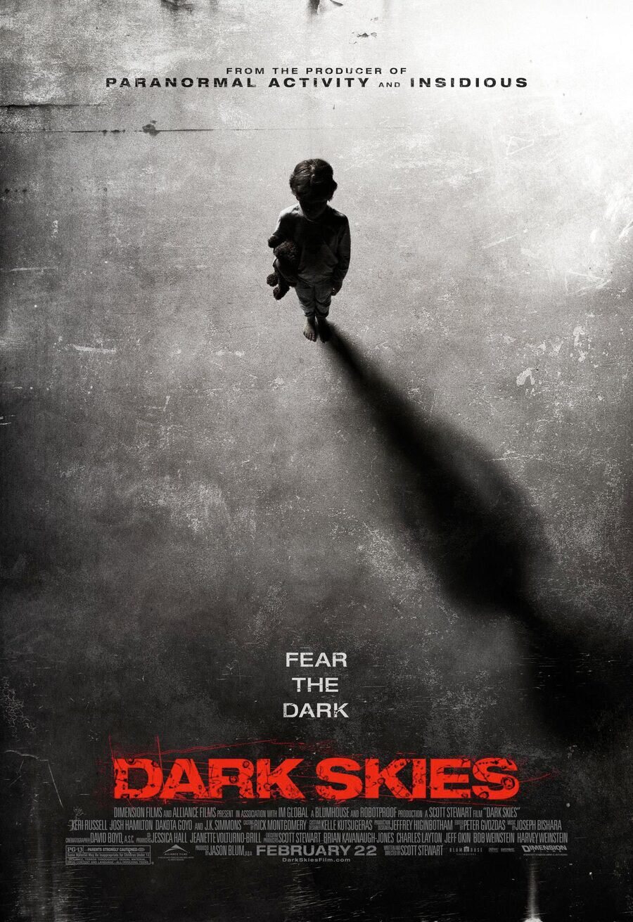 Cartel de Dark Skies - EEUU