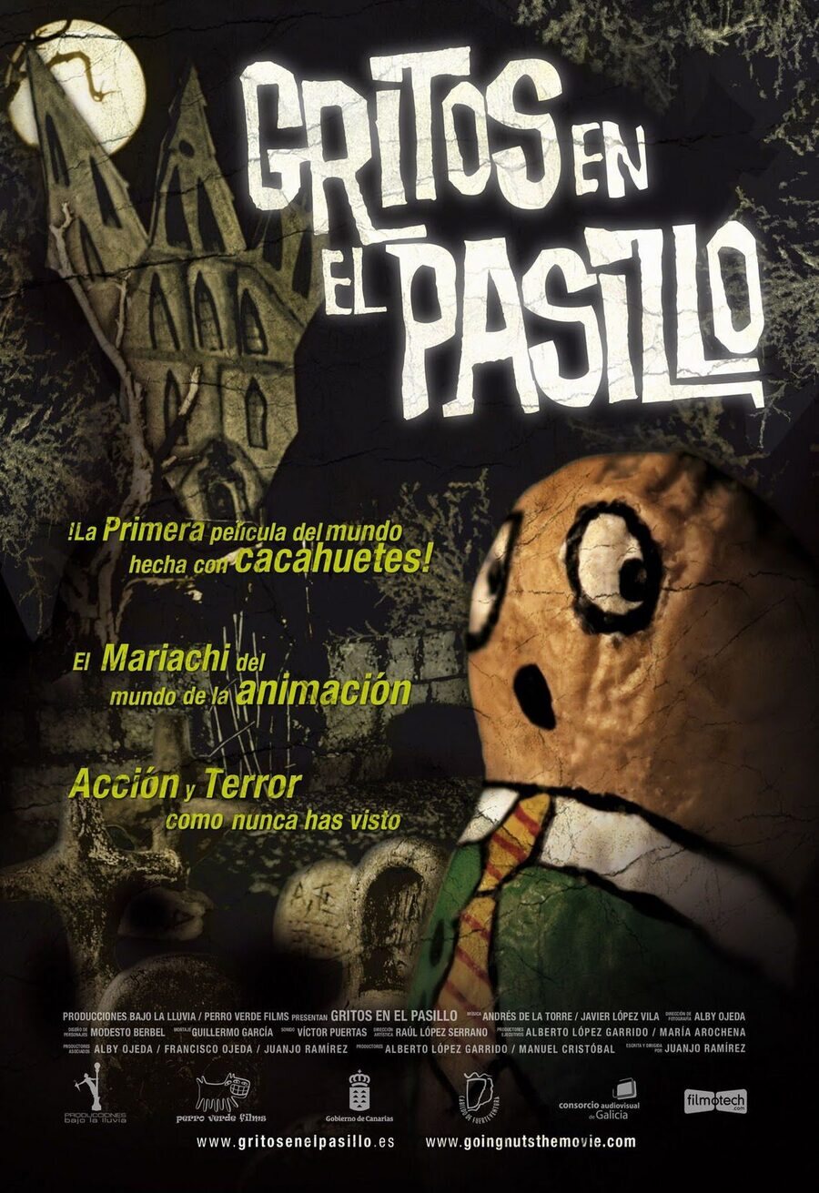 Cartel de Gritos en el pasillo - España