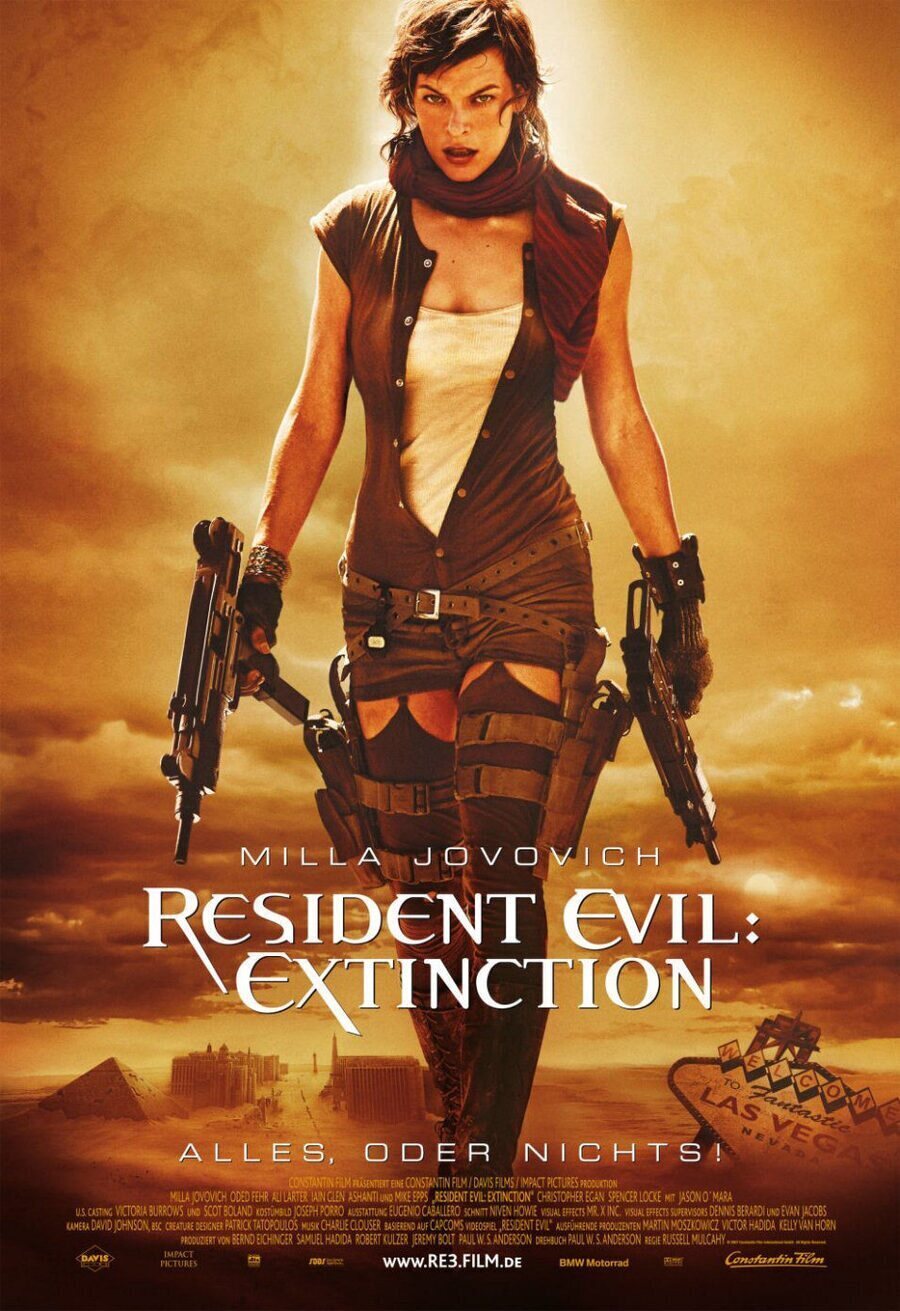 Cartel de Resident Evil: Extinción - Alemania