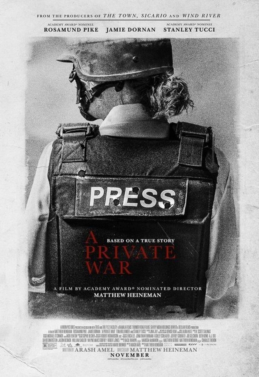 Cartel de A Private War - Teaser