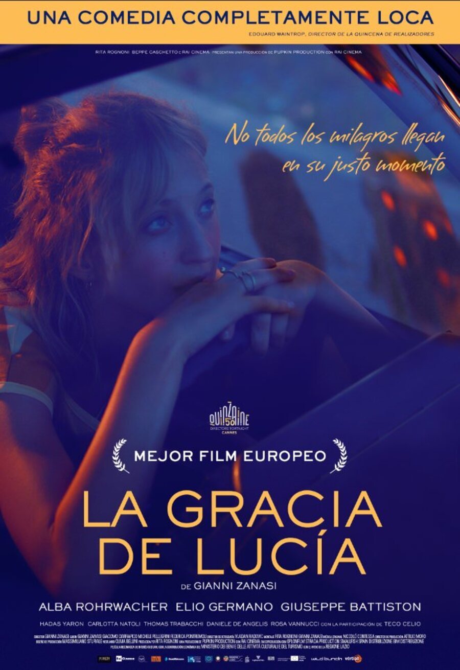 Cartel de Troppa grazia - La Gracia de Lucía