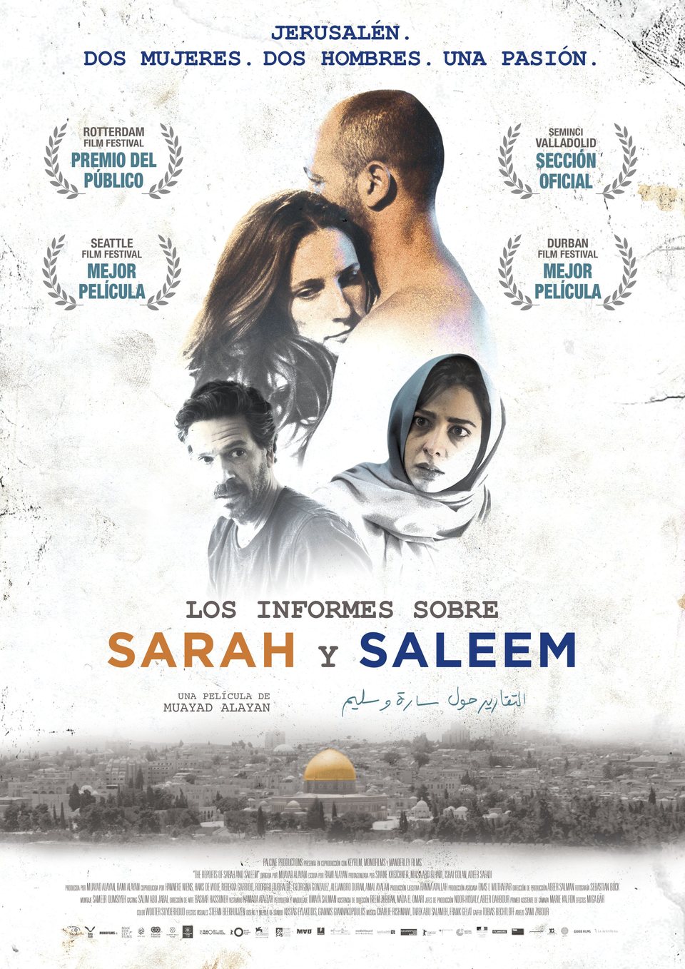 Cartel de Los informes sobre Sarah y Saleem - España