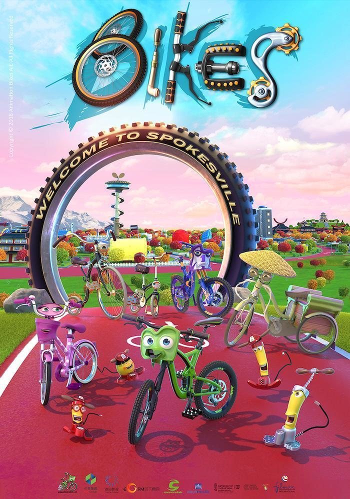 Cartel de Bikes, The Movie - Póster