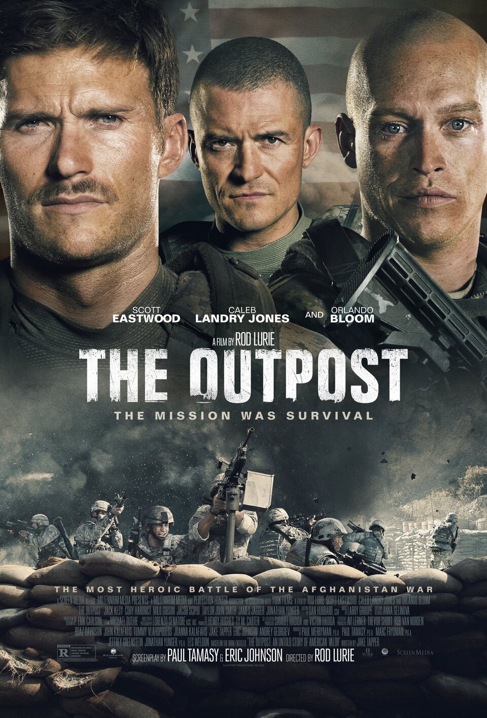 Cartel de The Outpost - Estados Unidos