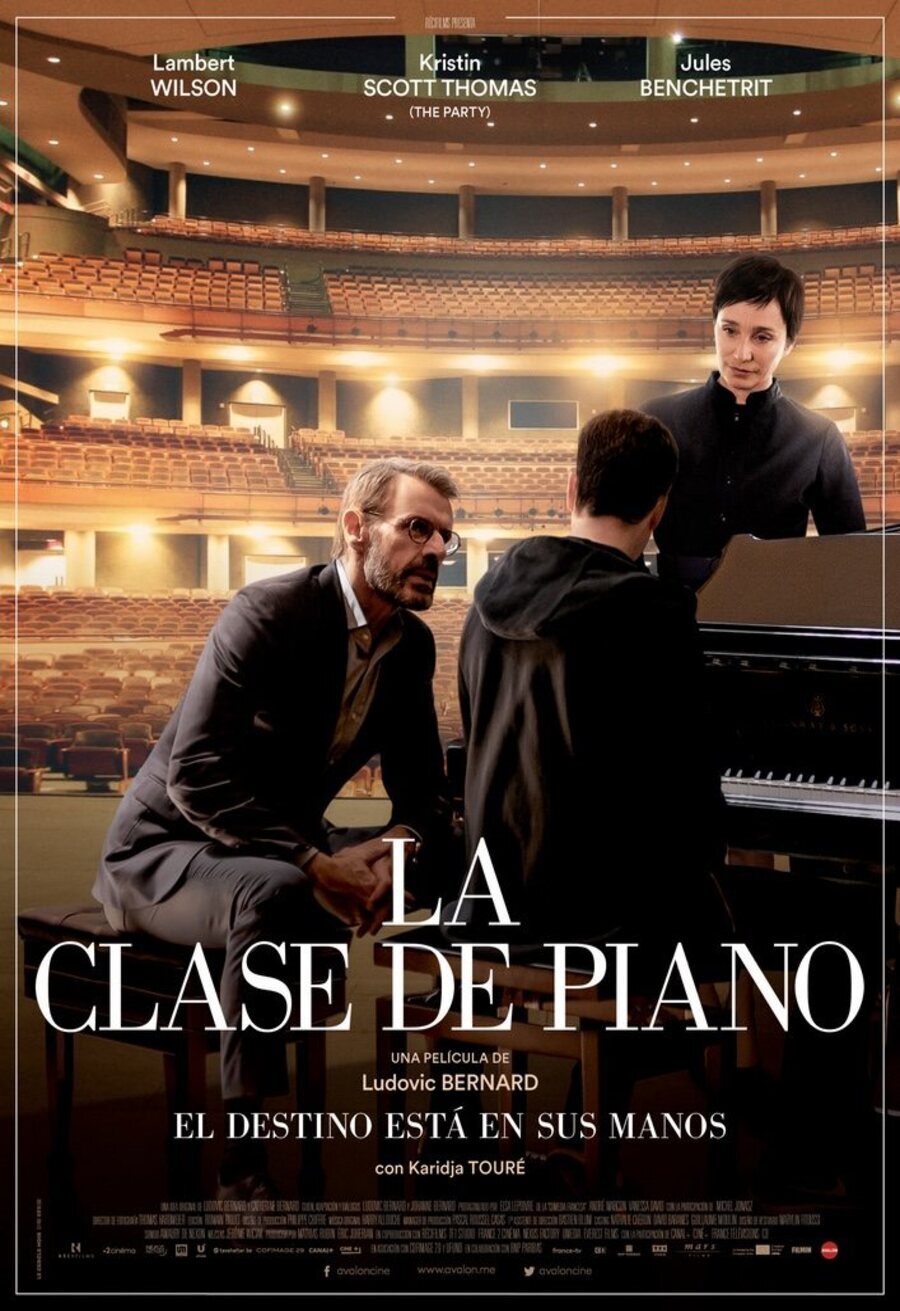 Cartel de Au bout des doigts - La clase de piano