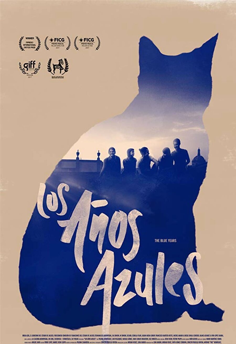 Cartel de Los años azules - Los años azules