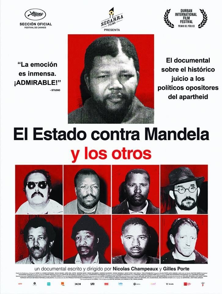 Cartel de El Estado contra Mandela y los otros - España