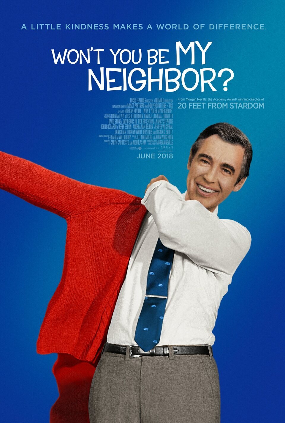 Cartel de Won't You Be My Neighbor? - Estados Unidos