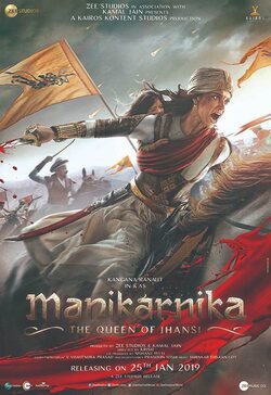 Cartel de Manikarnika: The Queen Of Jhansi