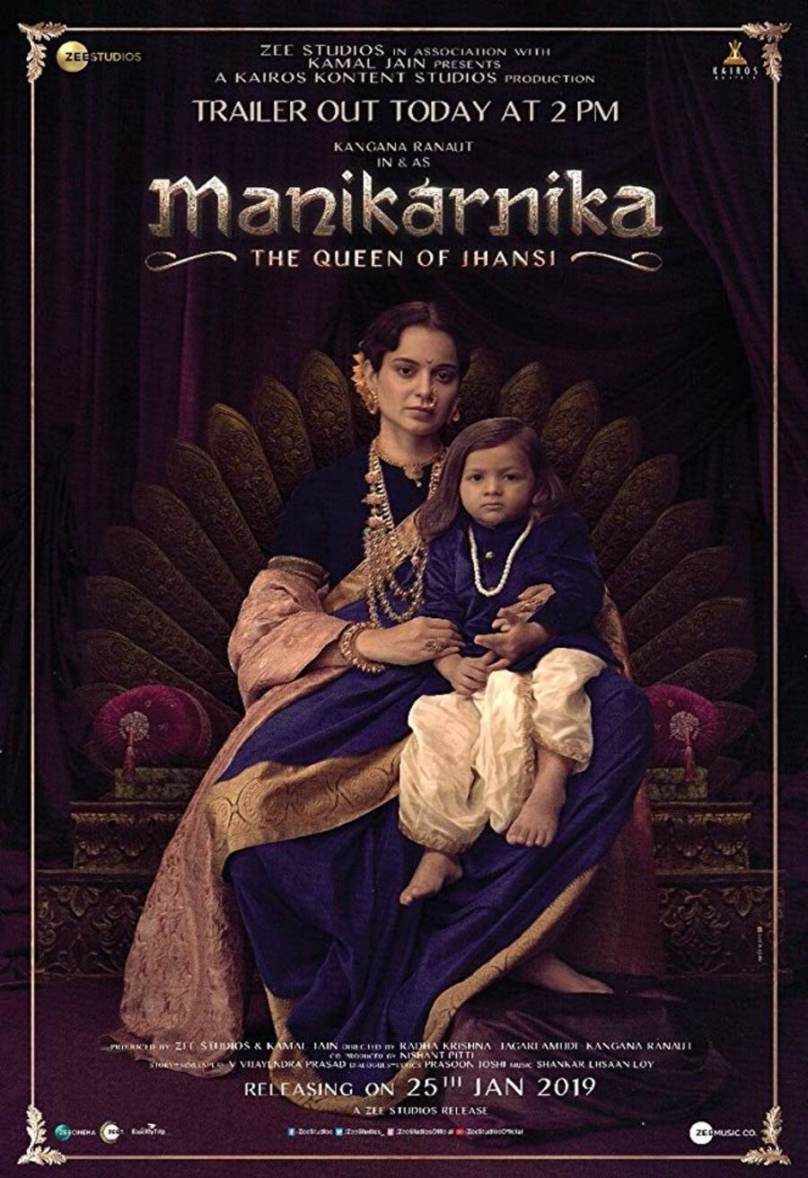 Cartel de Manikarnika: The Queen Of Jhansi - Manikarnika: The Queen Of Jhansi