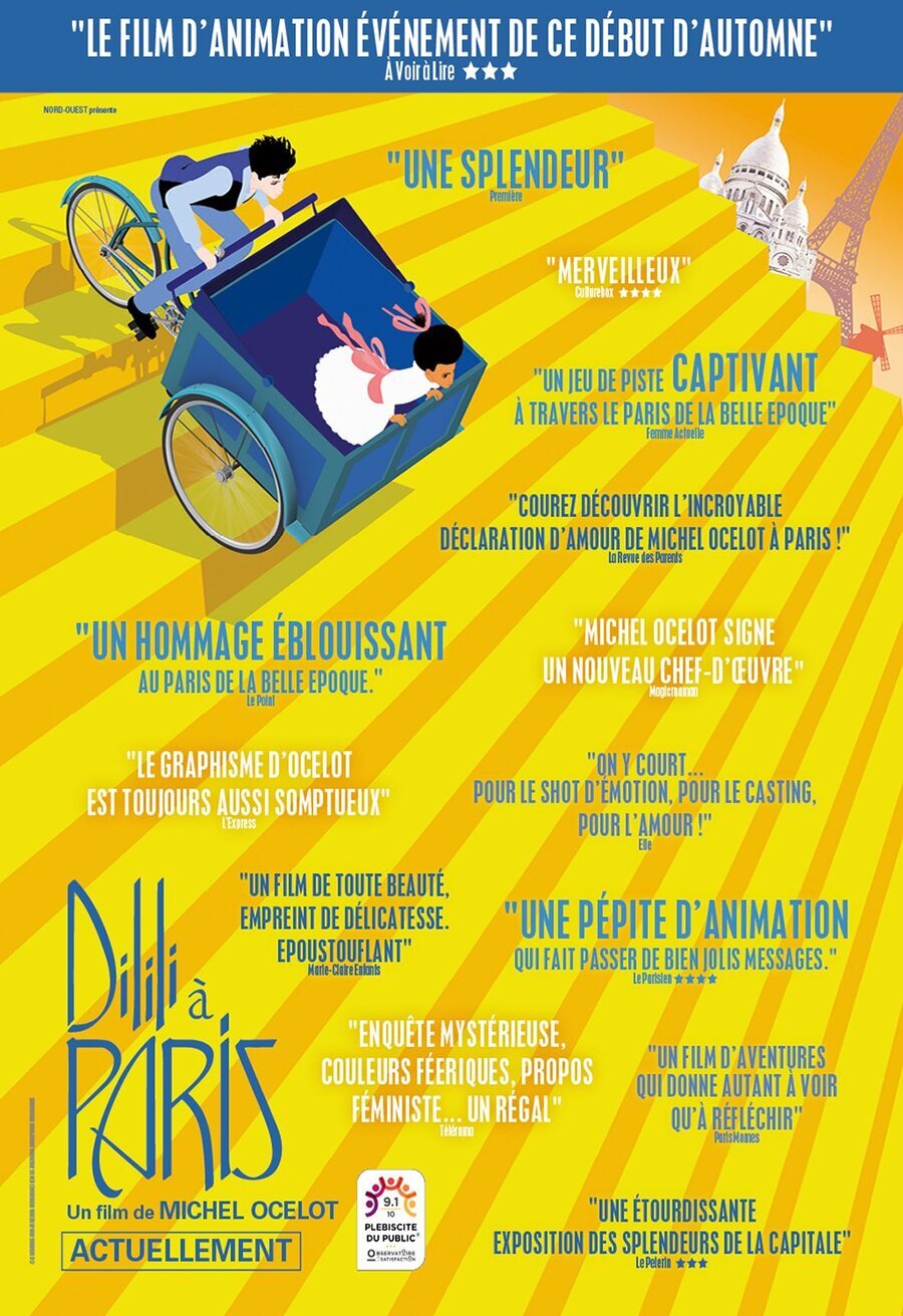 Cartel de Dilili à Paris - Francia