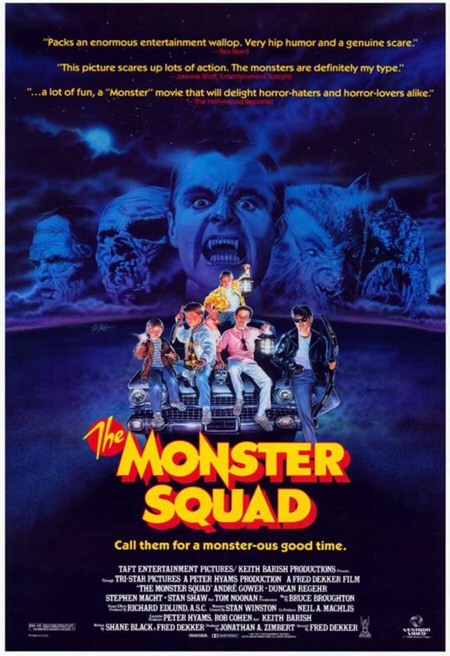 Cartel de El escuadrón anti-monstruos - Póster inglés