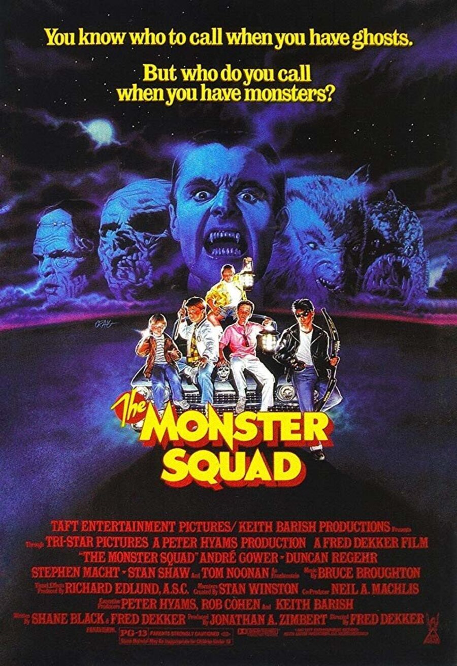 Cartel de El escuadrón anti-monstruos - Póster inglés #2