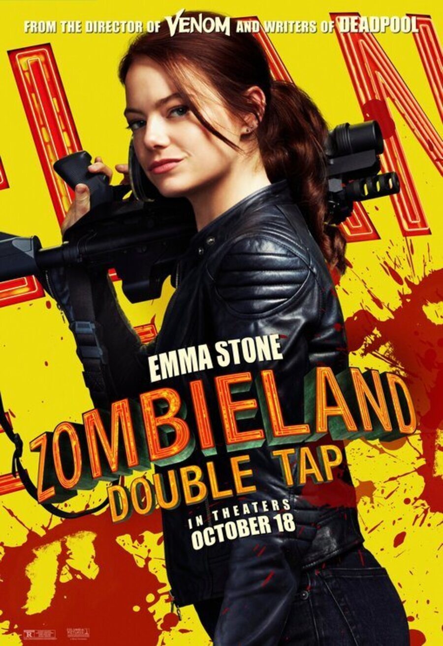 Cartel de Zombieland 2: Tiro de gracia - Emma Stone