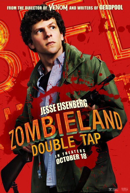 Cartel de Zombieland 2: Tiro de gracia - Jesse Eisenberg