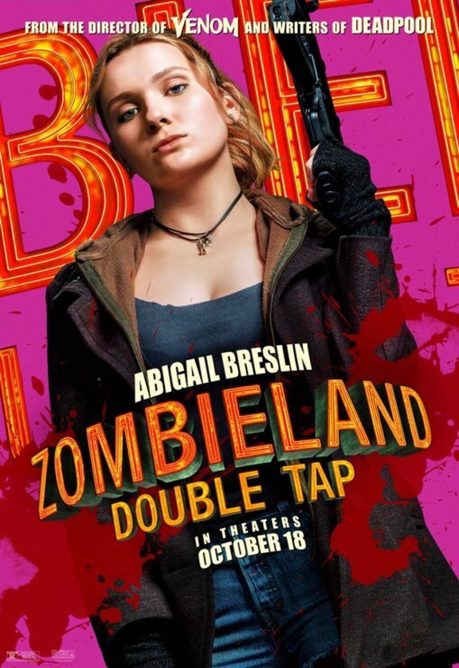 Cartel de Zombieland 2: Tiro de gracia - Abigail Breslin