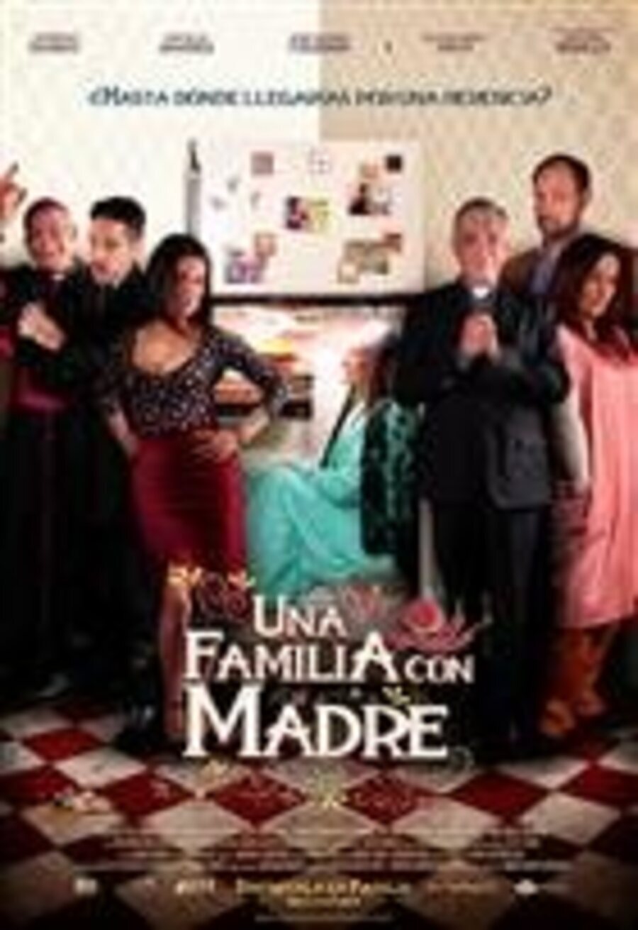 Cartel de Una Familia con Madre - Una familia con madre