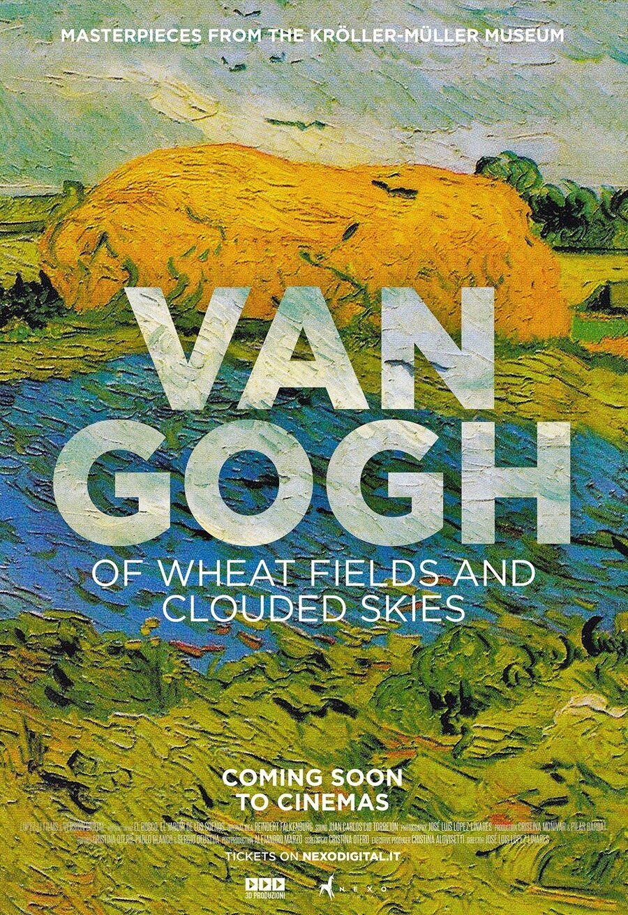 Cartel de Van Gogh: Tra il grano e il cielo - Poster inglés 'Van Gogh: Of Wheat Fields and Clouded Skies'