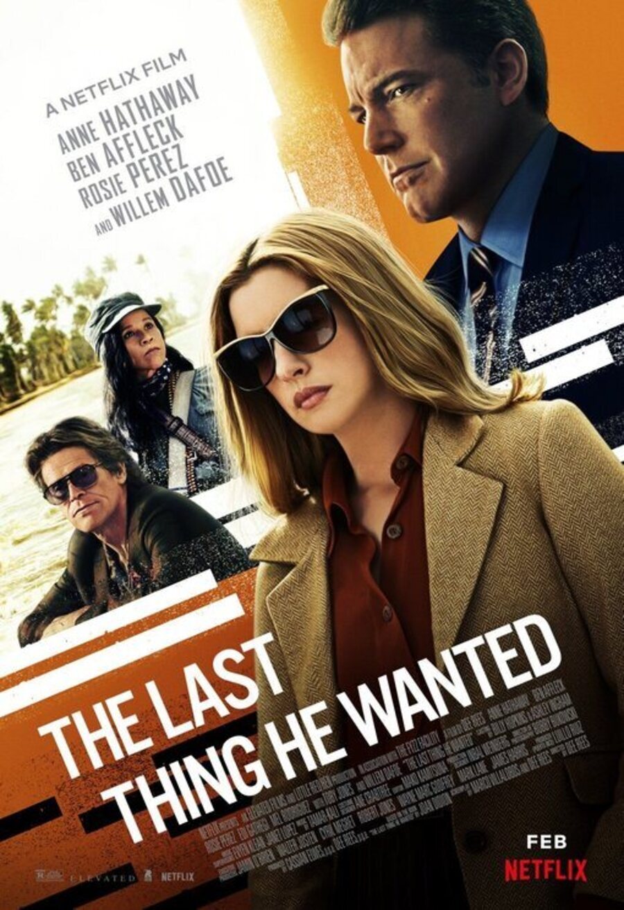 Cartel de The Last Thing He Wanted - Su último deseo