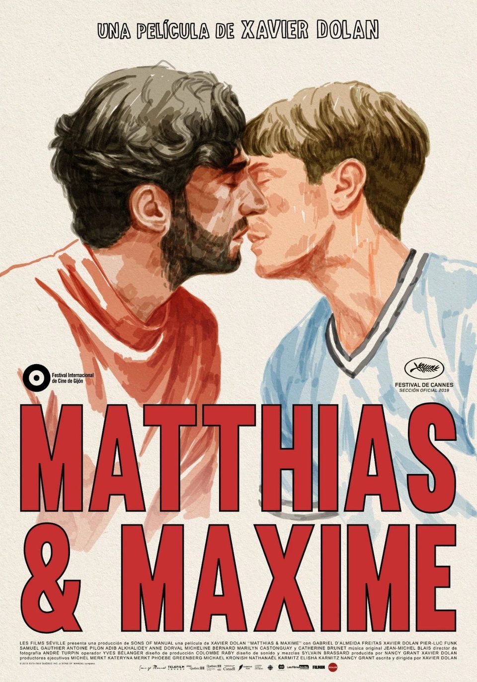 Cartel de Matthias et Maxime - Póster español
