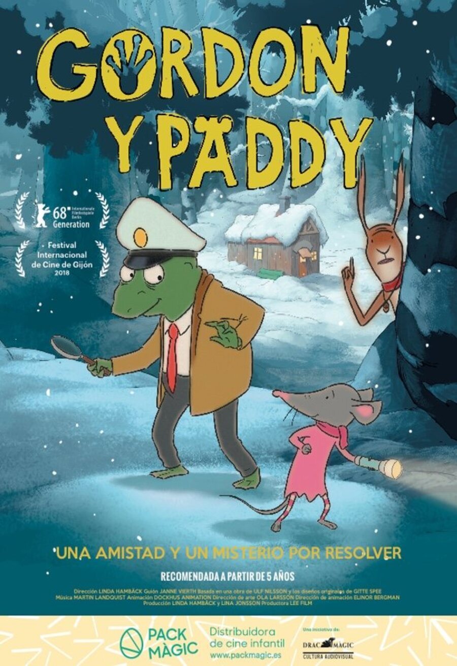 Cartel de Gordon & Paddy - Gordon y Paddy