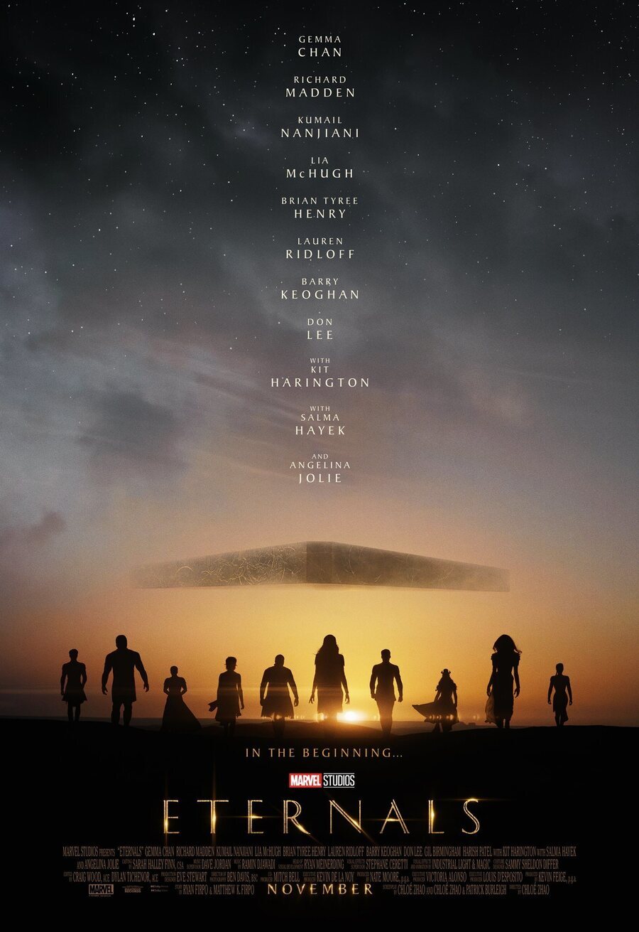 Cartel de Eternos - EEUU