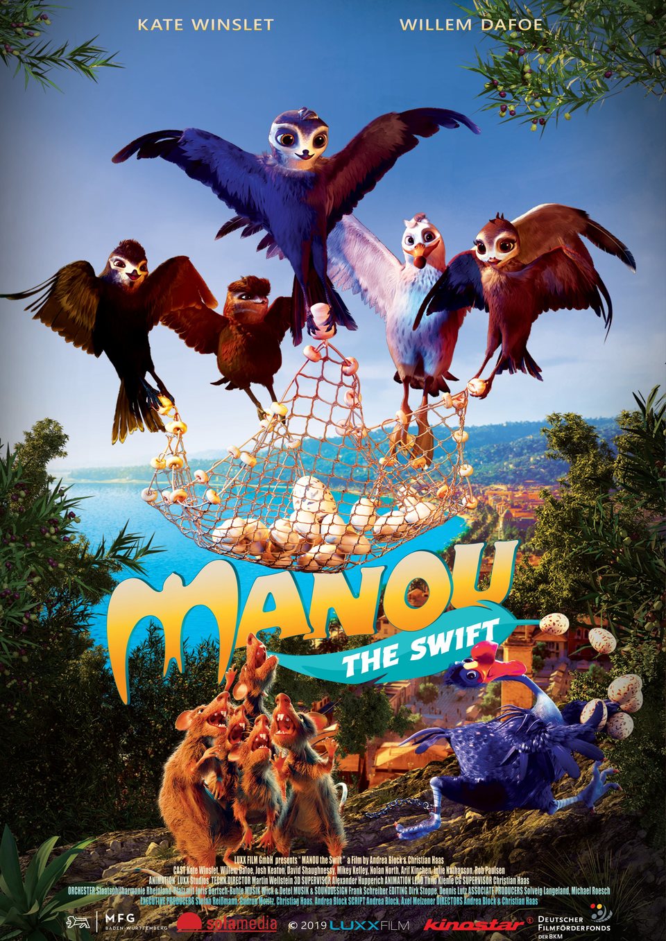 Cartel de Pajaritos a volar - Poster 'Manou: The swift'