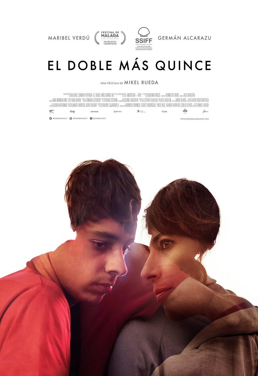 Cartel de El doble más quince - El doble más quince