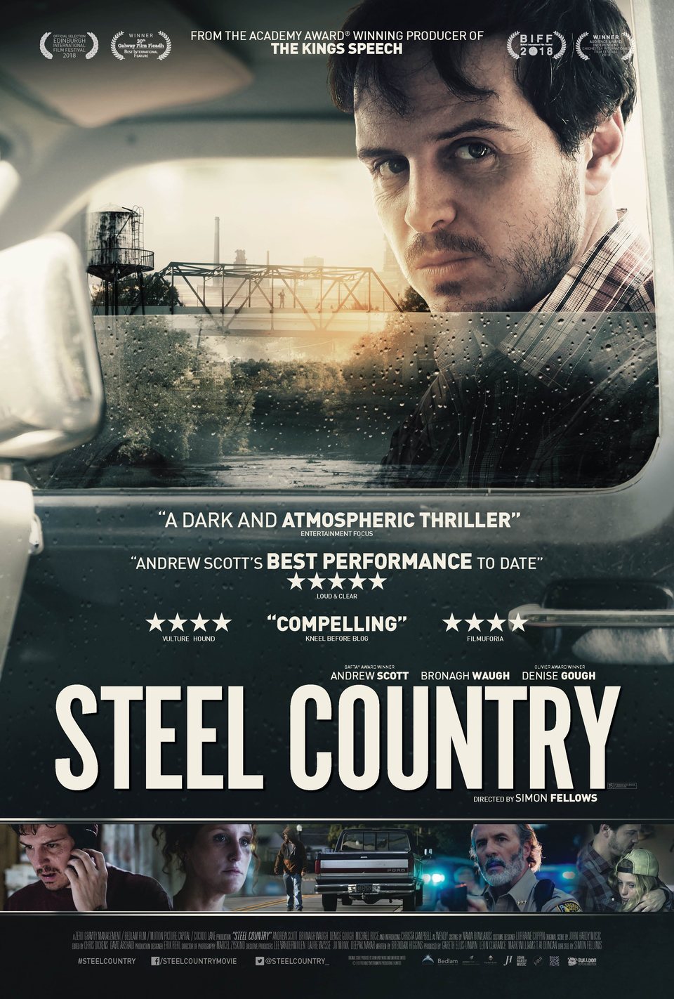 Cartel de Steel Country - Steel Country