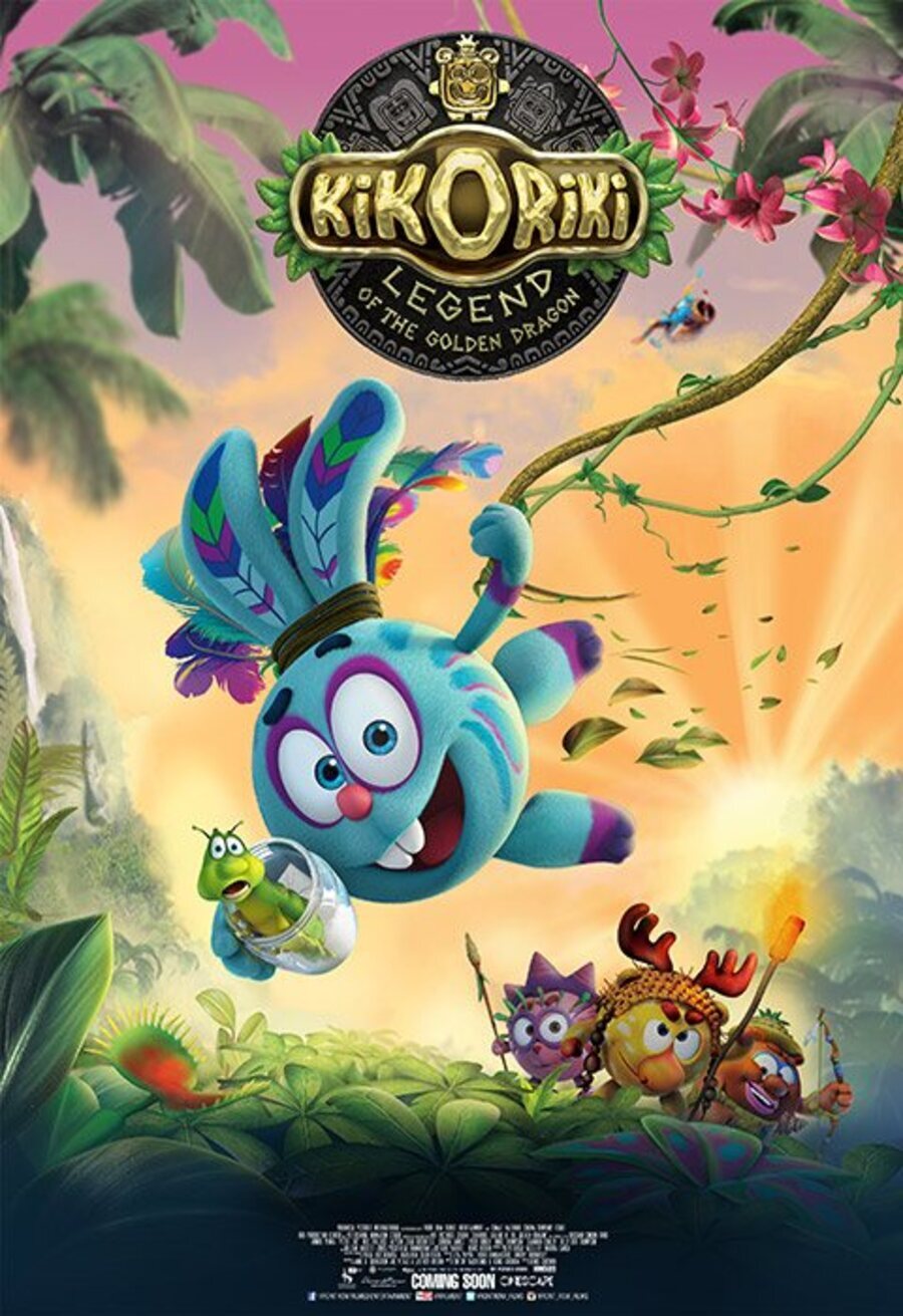 Cartel de Smeshariki. Legenda o Zolotom Drakone - Kikoriki. Legend of the Golden Dragon