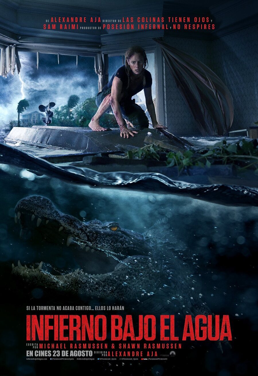 Cartel de Infierno en la tormenta - España