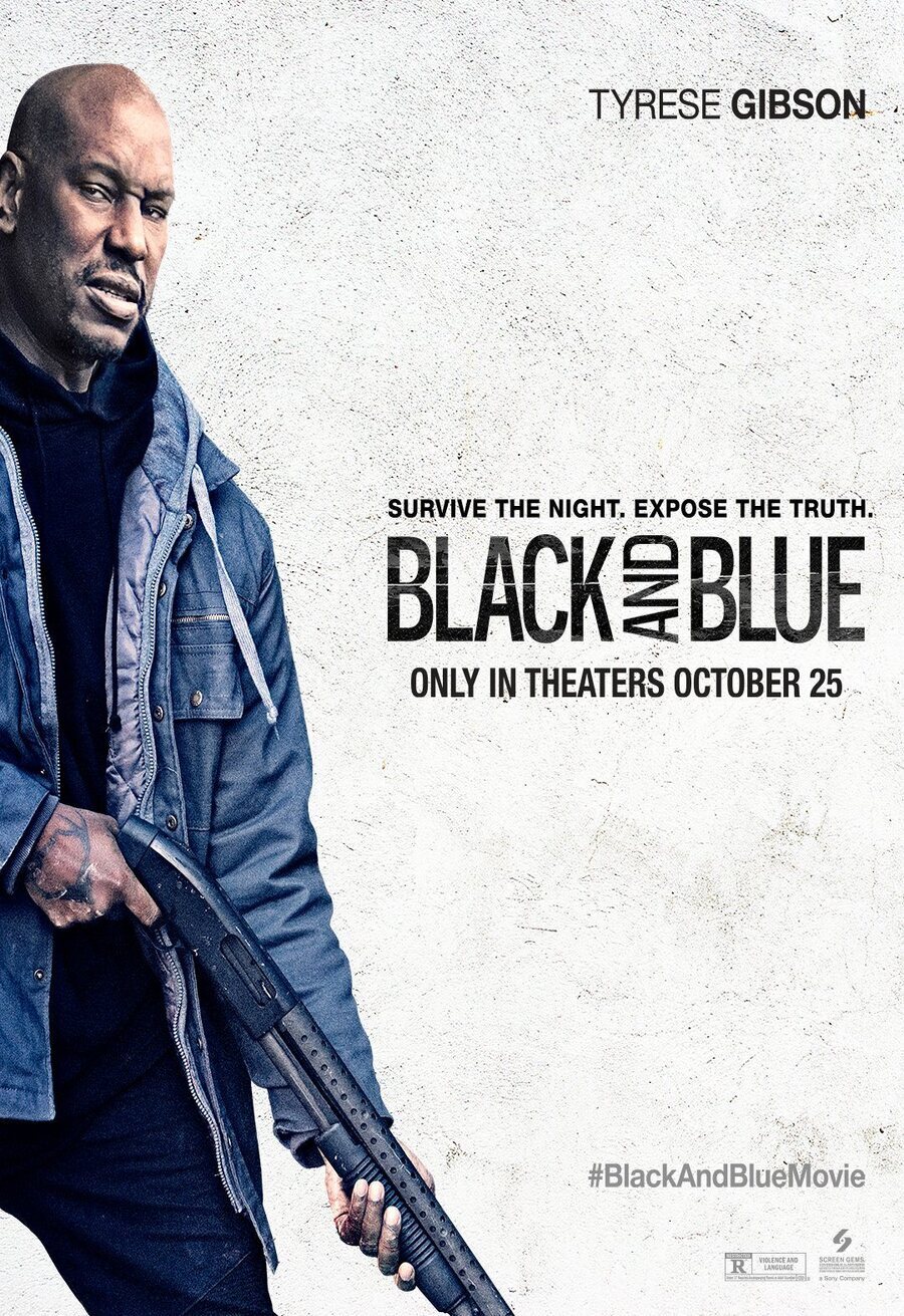 Cartel de Black and blue - Poster Tyrese Gibson