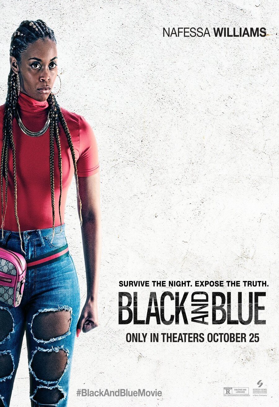 Cartel de Black and blue - Poster Nafessa Williams