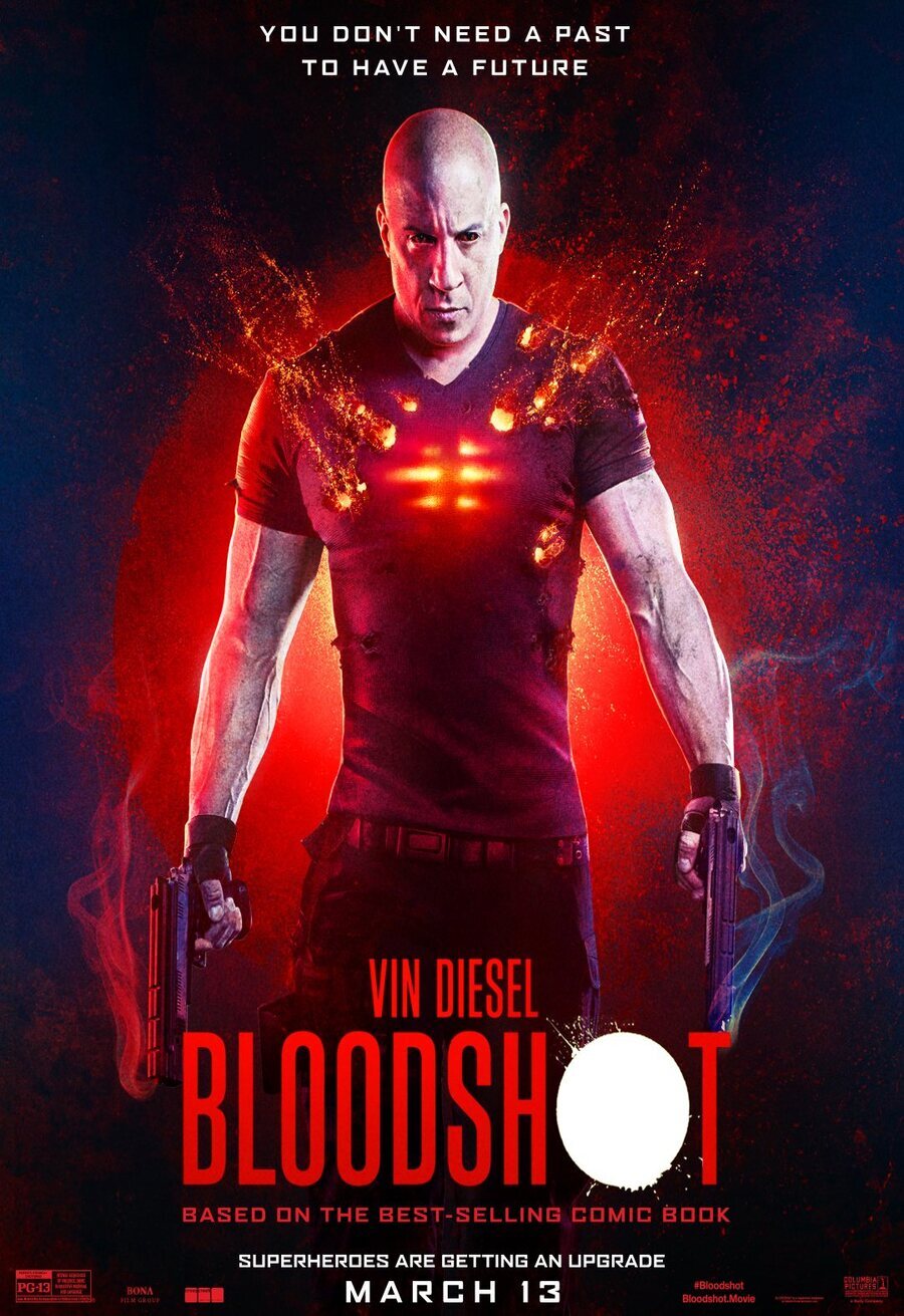 Cartel de Bloodshot - Póster inglés