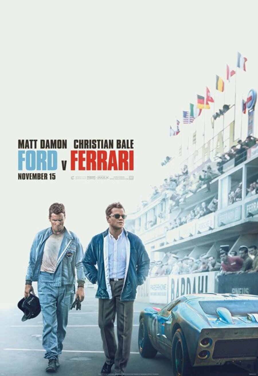Cartel de Contra lo imposible - Ford v. Ferrari (alternative poster)