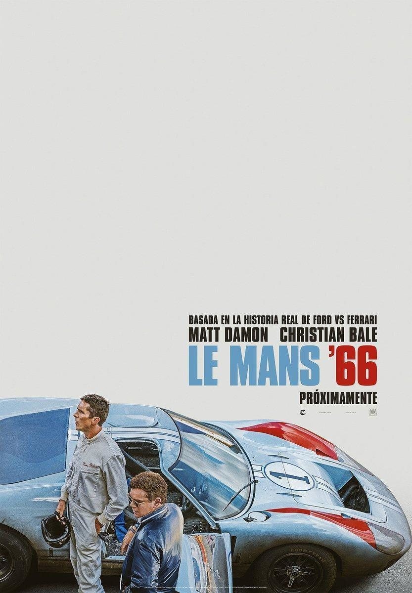 Cartel de Contra lo imposible - Le Mans'66