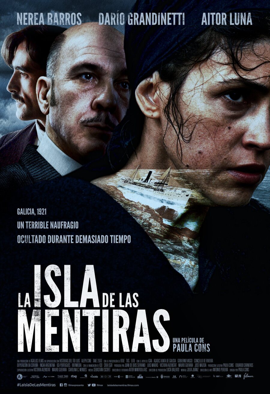Cartel de La isla de las mentiras - España