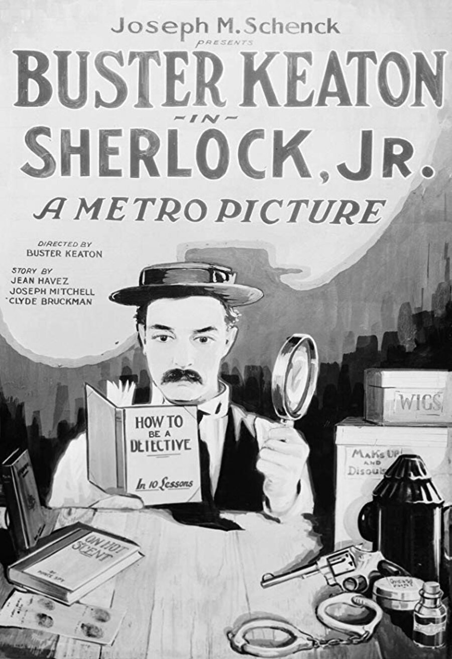 Cartel de Sherlock Jr. - POSTER