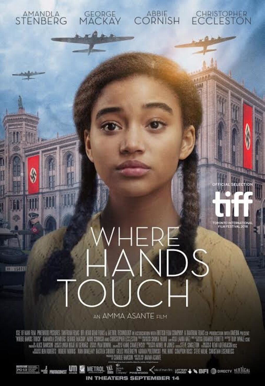 Cartel de Where hands touch - Reino Unido