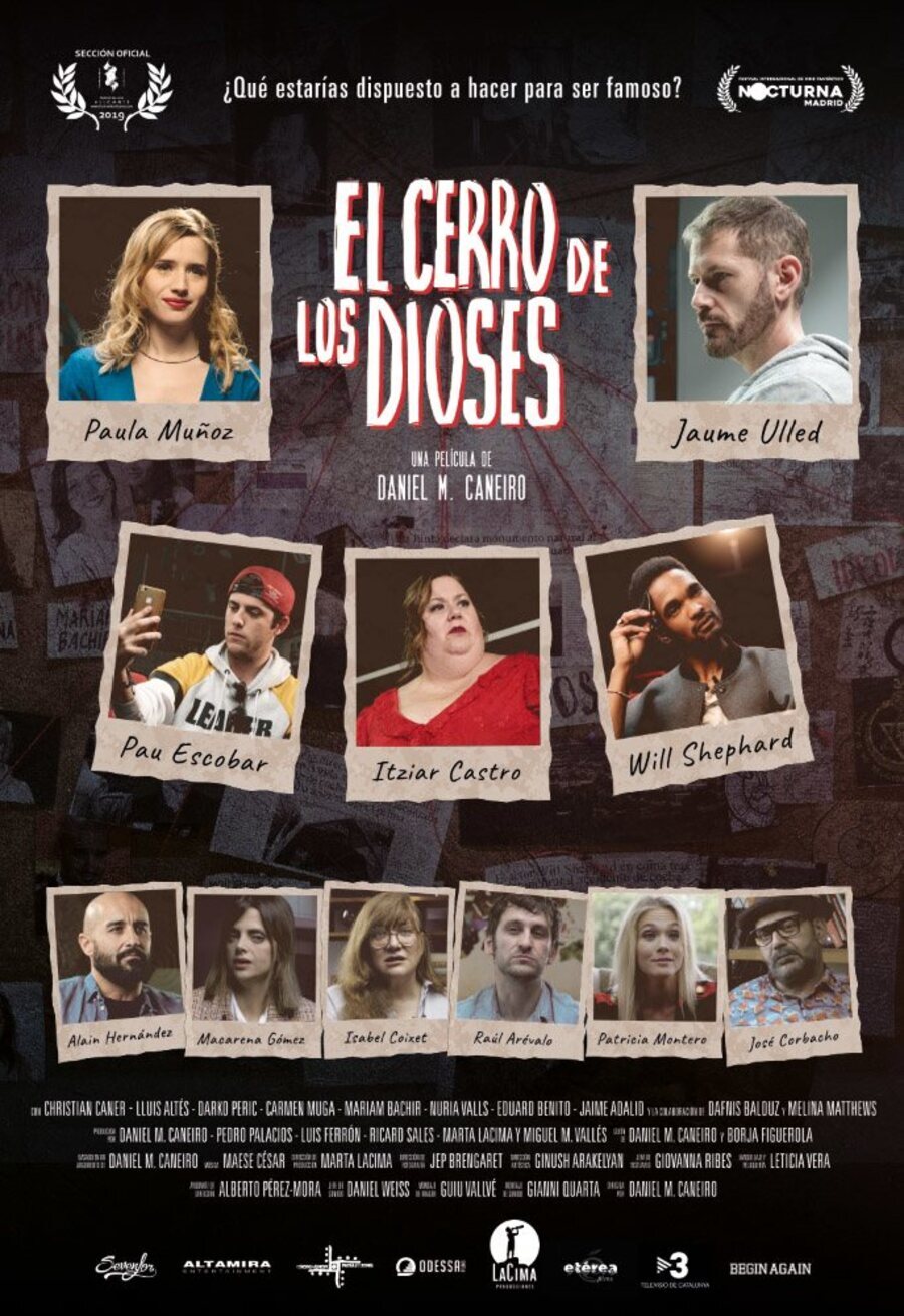 Cartel de El cerro de los dioses - Cartel 'El Cerro de los dioses'