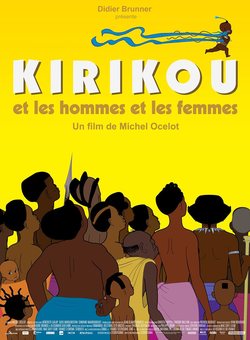Cartel de Kirikou y los hombres y las mujeres