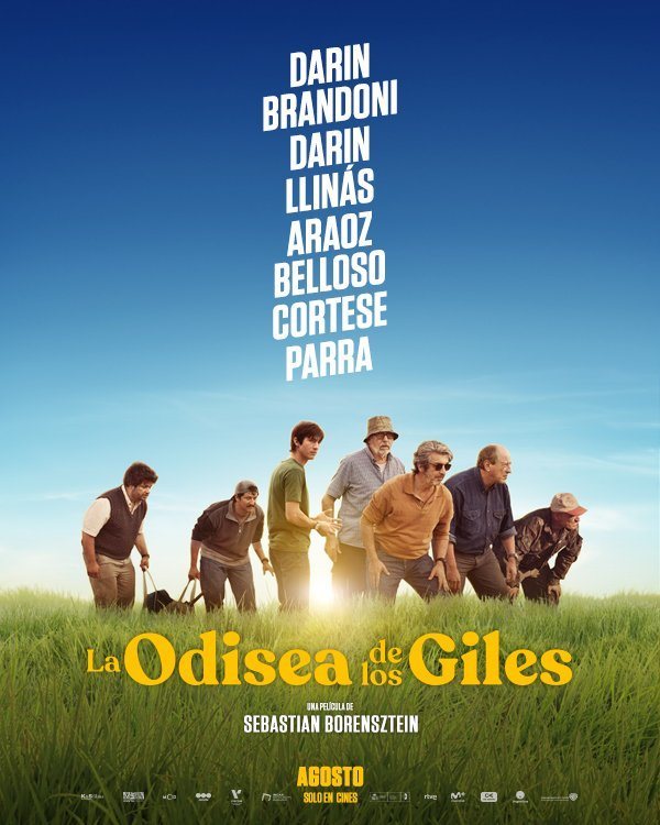 Cartel de La Odisea de los Giles - LA ODISEA DE LOS GILES